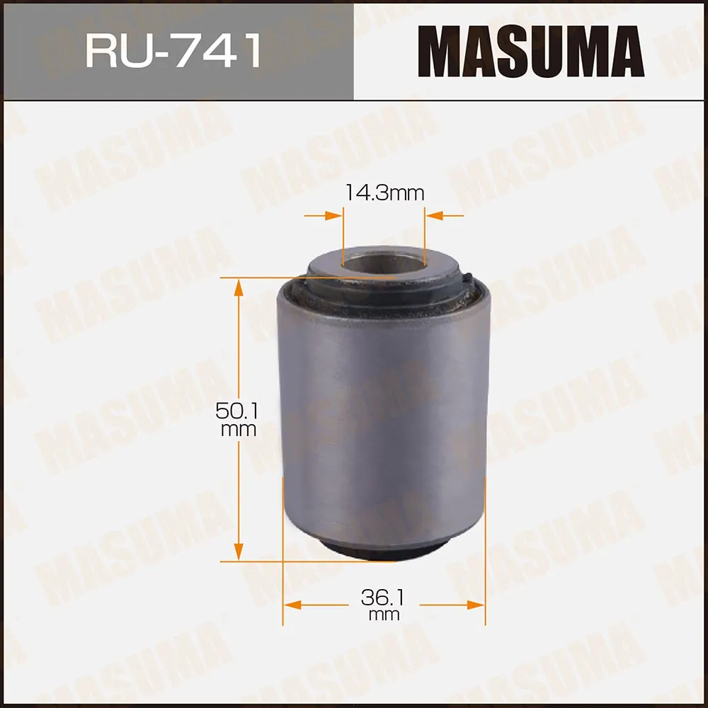 Сайлентблок rear MASUMA RU-741