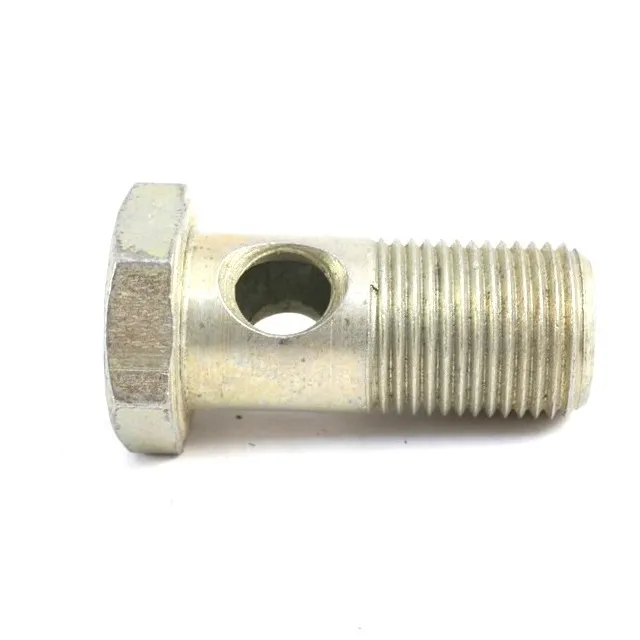 Болт пустотелый одно отверстие M14x1,5-SW19 (L=33mm/l=21mm, 2отв. по кругу) VILITAN 02048VLT