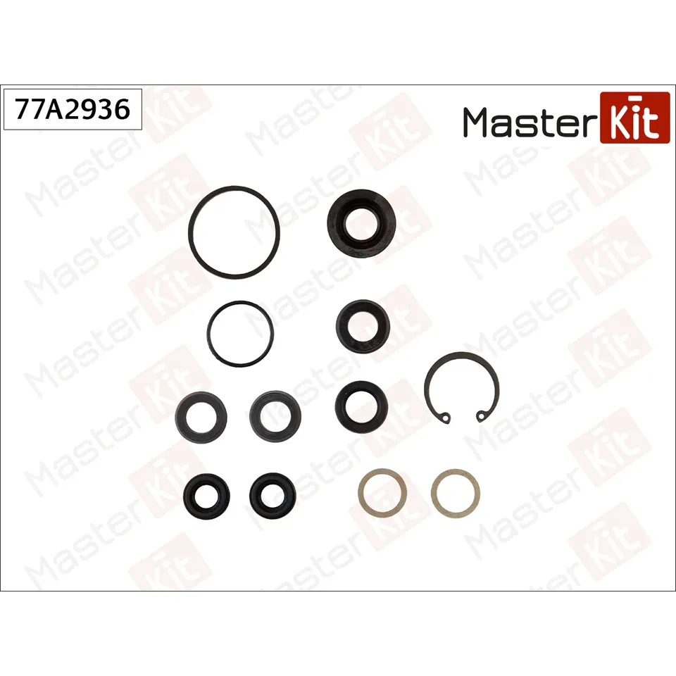 Рем.ком/кт главного тормозного цилиндра 25,4-mm B MASTERKIT 77A2936