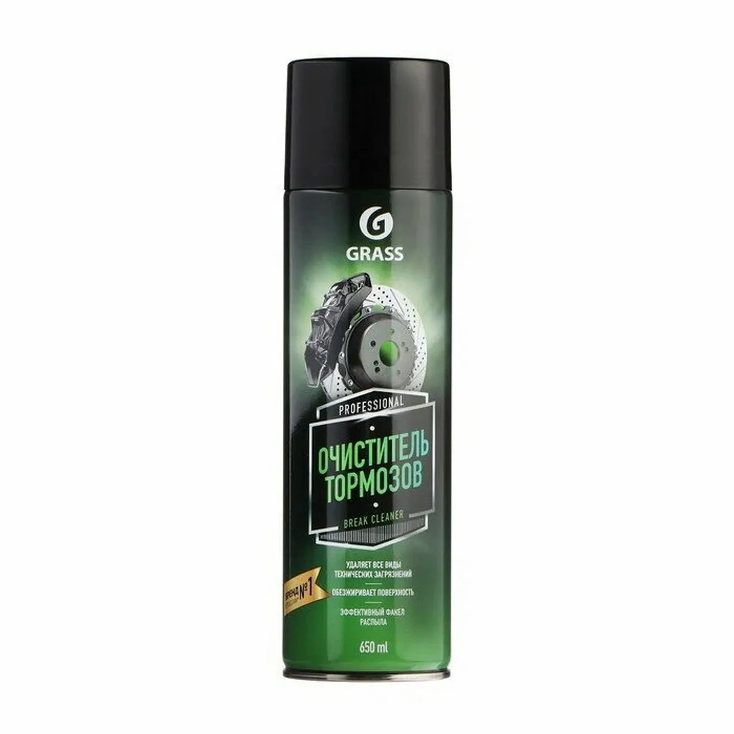 Очиститель тормозов Brake cleaner аэрозоль 650 мл GRASS 110519 GRASS 110519