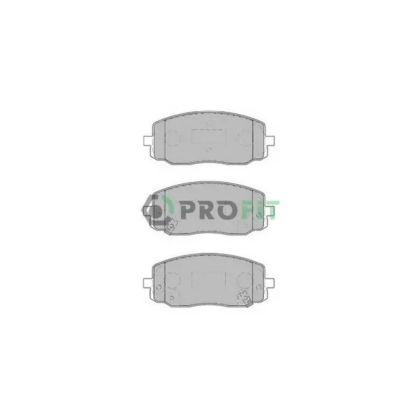Колодки тормозные передние HYUNDAI i10 08- KIA PICANTO 04- Profit 50001783