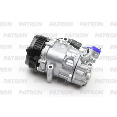 Компрессор кондиционера VW Polo Sedan 11-15 1.6i (CFNA - 105 л.с.) PATRON PACC008