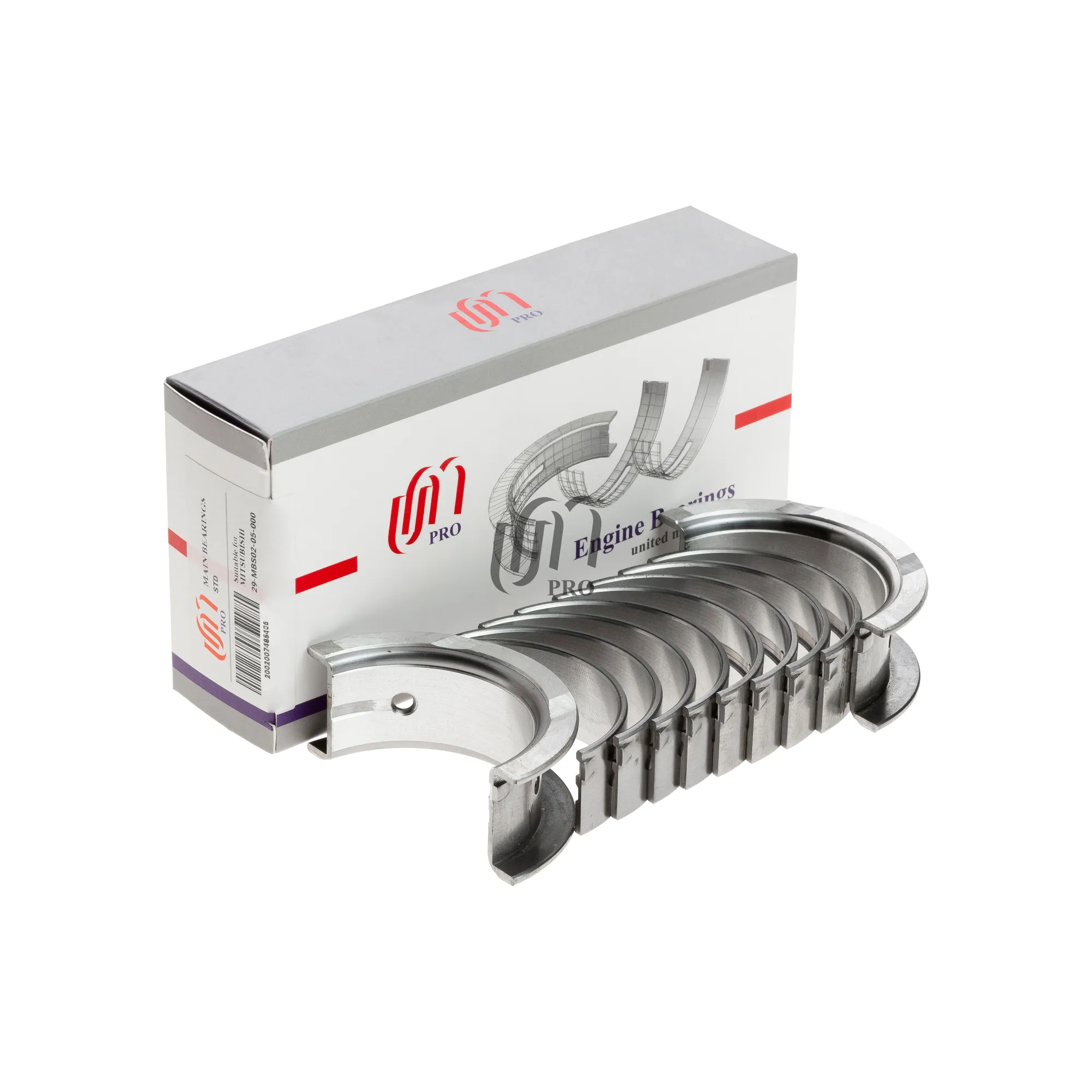 Вкладыши коренные STD MITSUBISHI G13B,4G15B UM UNITED MOTORS UMPRO 29MBS0205000