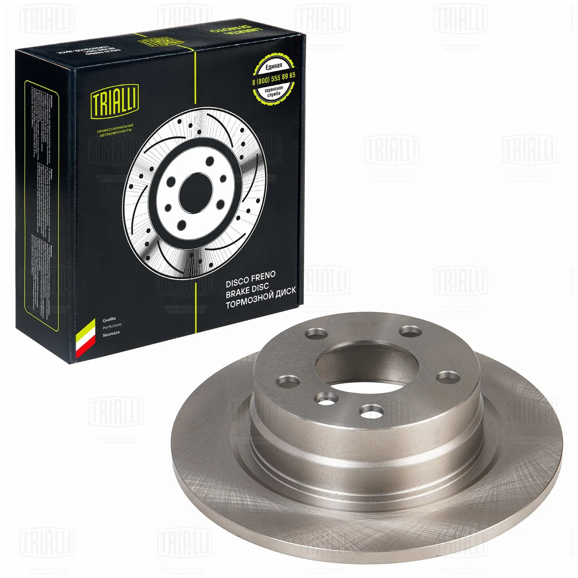Диск тормозной задний для а/м BMW 1 (F20) (11-)/2 (F22) (13-) D=290 TRIALLI DF 261009