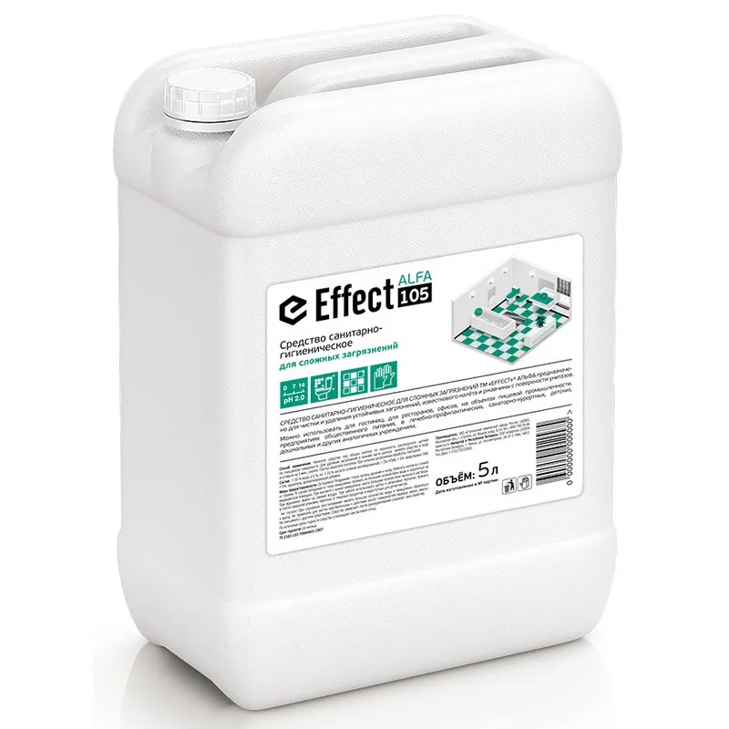 Профхим сантех кисл от сложн загрязнений Effect/ALFA 105, 5л 789807