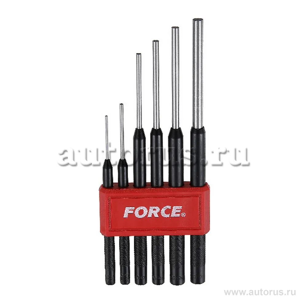 Набор выколоток 2-8 мм . L 140-215 мм . 6 предметов FORCE 50613