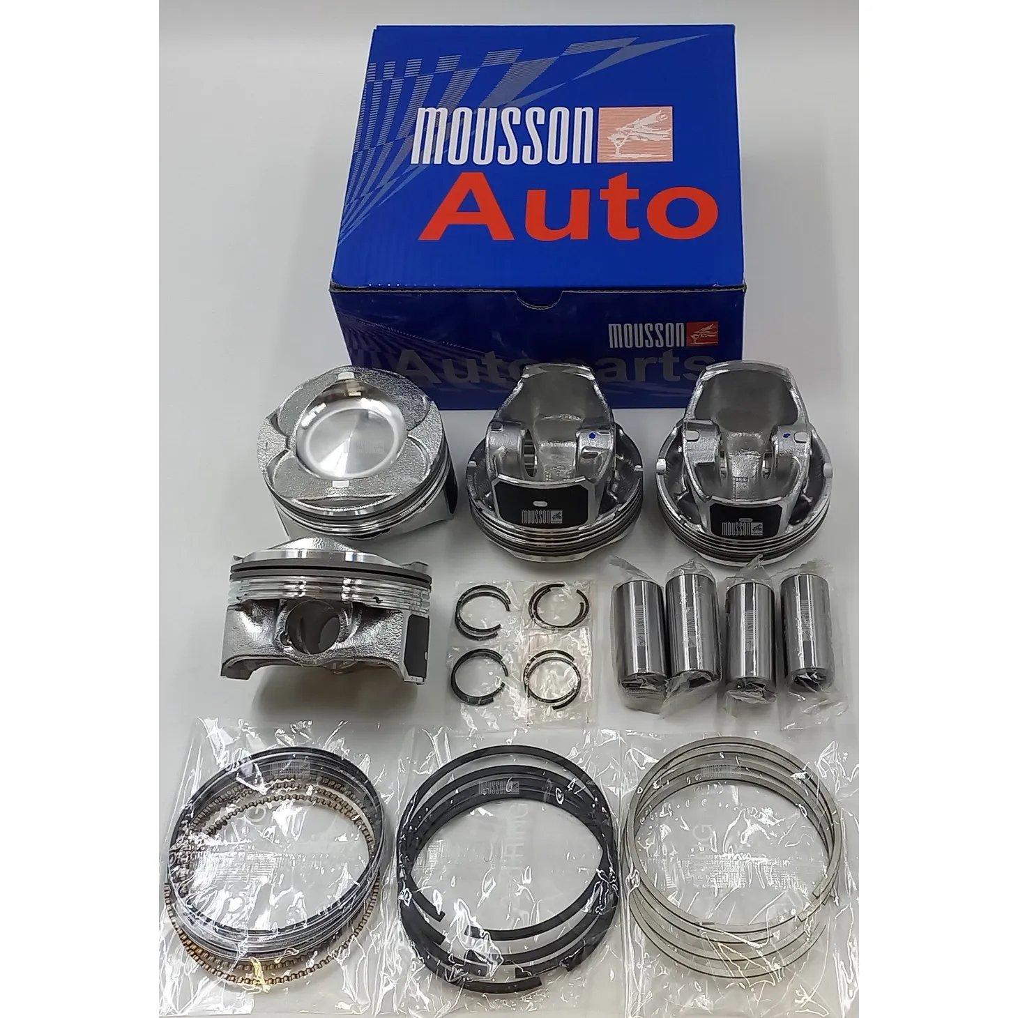 Поршень кольца ремонтные +0,5мм комплект Ford 1,5L EcoBoost на 1 цилиндр MOUSSON SPRM8DA050