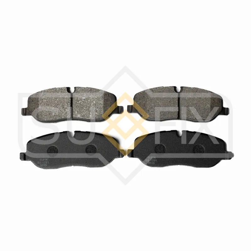 Колодки тормозные SUFIX SX-1251