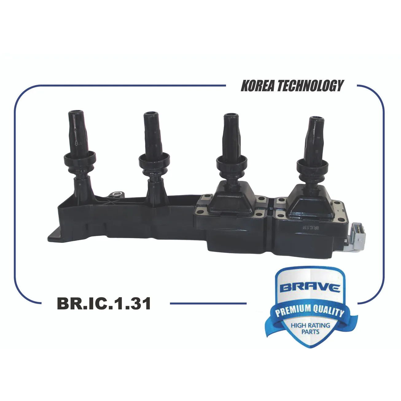 Катушка зажигания 5970.99 BR.IC.1.31 Citroen Berlingo C2/C3/C4, Peugeot 206/207/307 1.6i BRAVE BR.IC.1.31