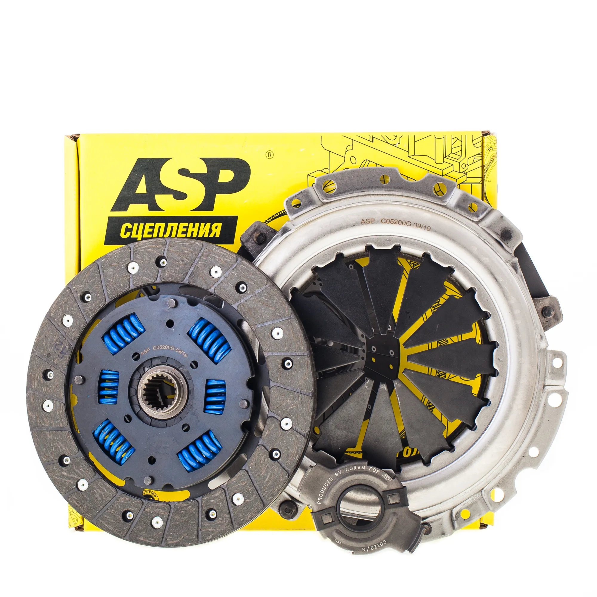 Сцепление в сборе ВАЗ 2170/1118 LADA Kalina/Priora ASP MENSAN A05200G