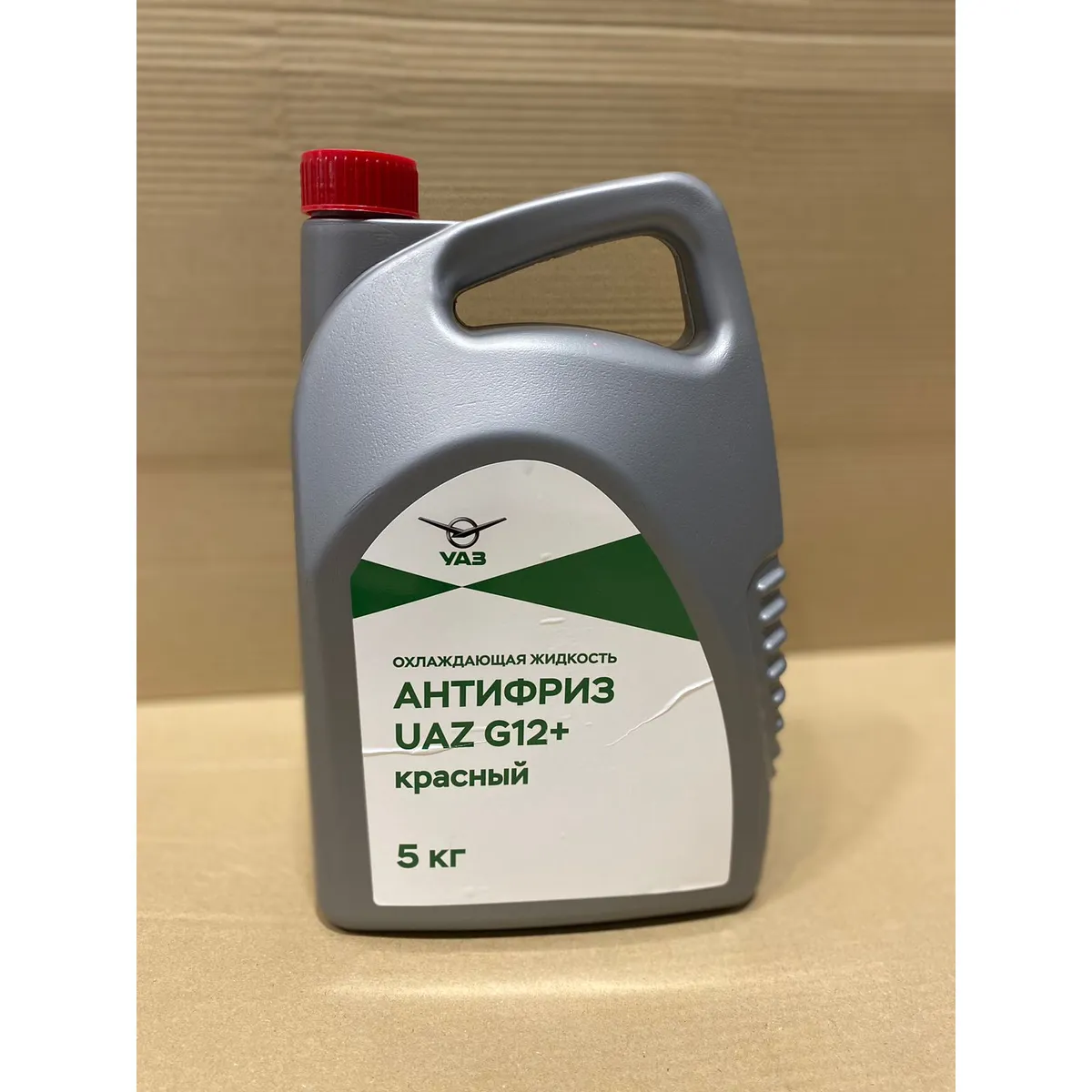 Антифриз красный -40C 5кг G12+ упаковка (ОАО УАЗ) УАЗ 000000-4734017-10