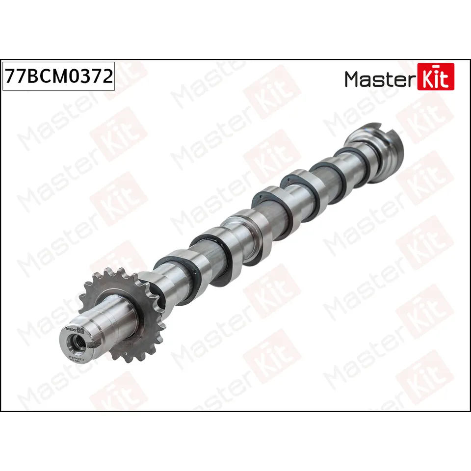 Распредвал (выпуск) CITROEN/PEUGEOT 2.0HDI DW10ATED4/DW10UTED4 (RHK)/RHK (DW10UTED4)/RHM/R MASTERKIT 77BCM0372