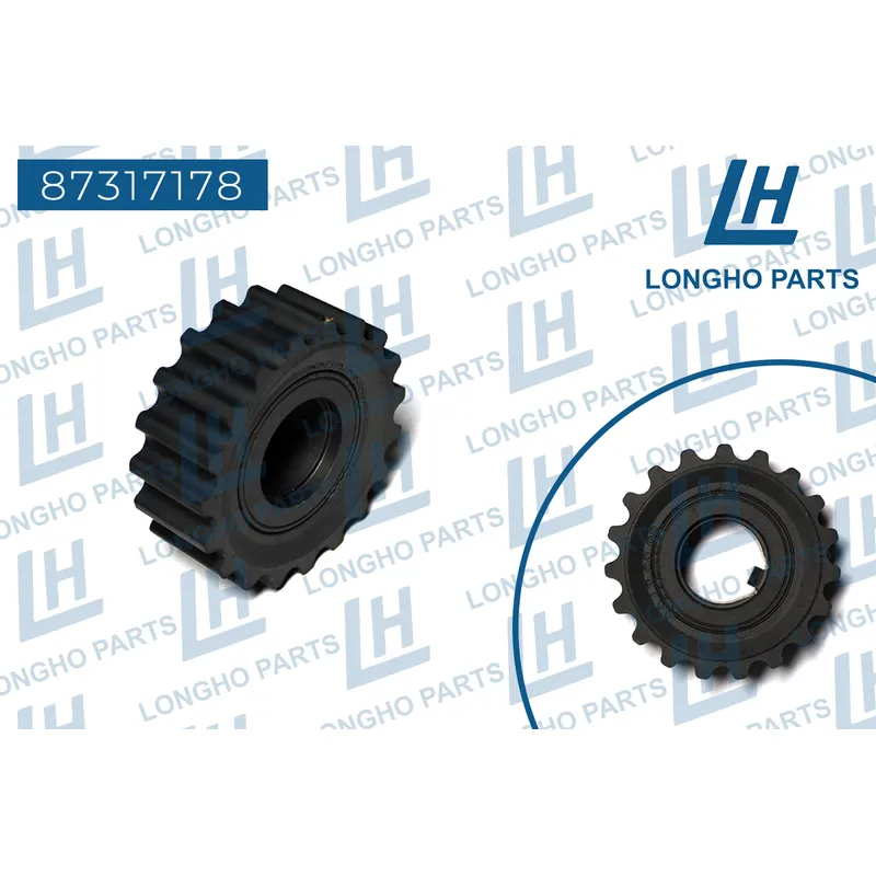 Шкив (шестерня) коленвала Daewoo Nexia 1.5 SOH/Lanos 1,3/1,5/Aveo 1.4SO 9635 LONGHO 87317178