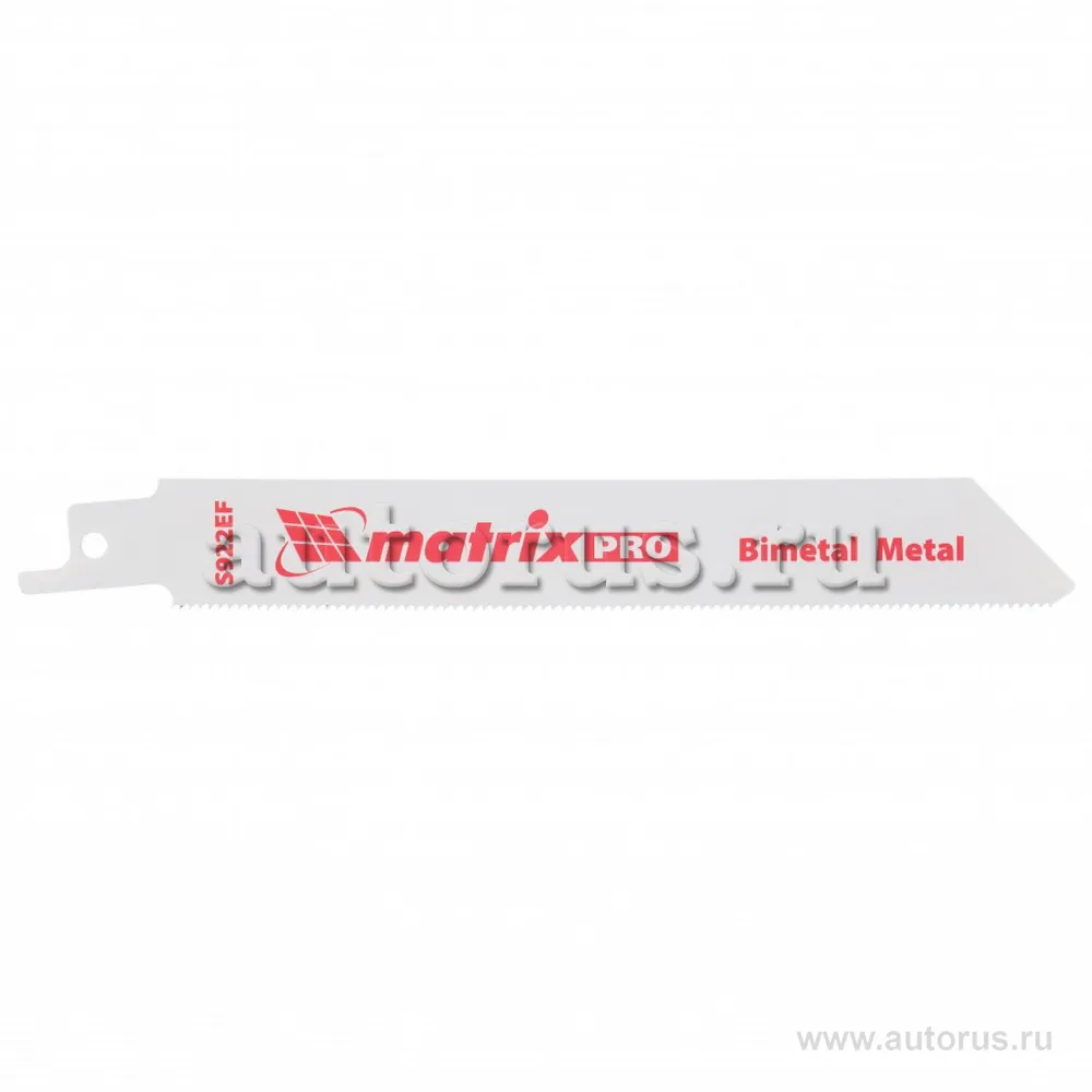 Полотна по металлу для сабельной пилы S922EF 125/1,4 мм, Bimetal, 2 шт, Pro MATRIX 782009 MATRIX 782009
