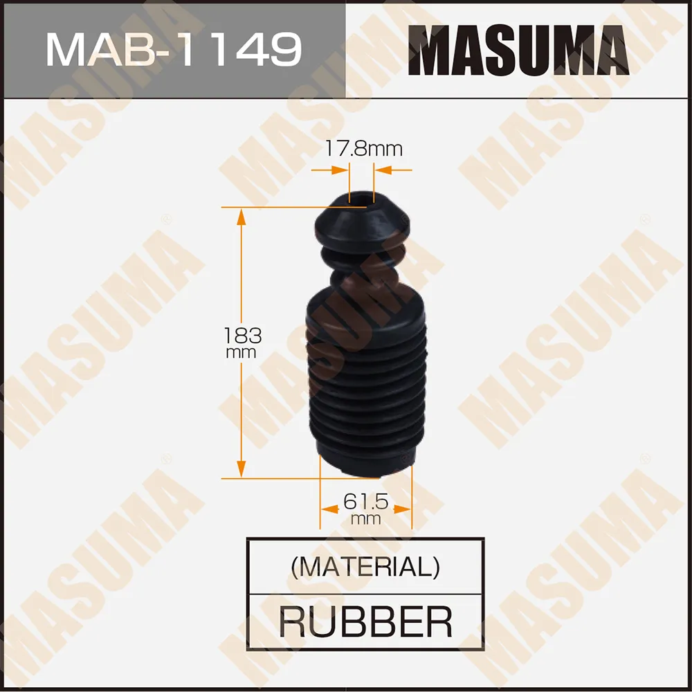 Пыльник амортизатора TOYOTA/SUBARU 05- MASUMA MAB1149
