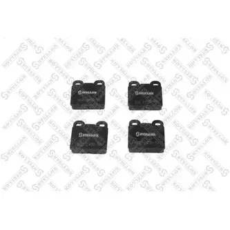 Колодки дисковые п. с антискр. пл opel corsa d 1.4/1.6t 10 STELLOX 000245BSX
