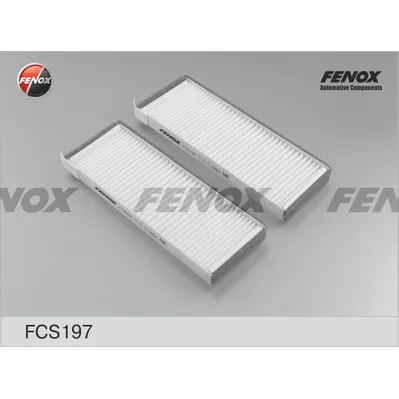 Салонный фильтр SSANGYONG REXTON 02- 3.2, 2.0-2.9XDI, KYRON 10- 2. FENOX FCS197