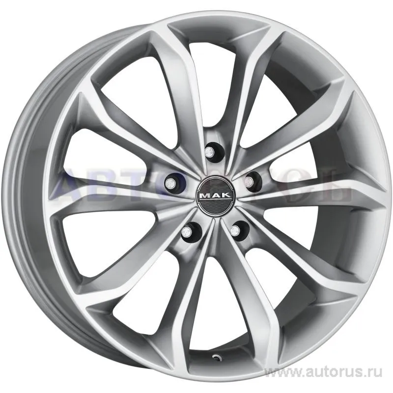 Диск литой R20 8.5J 5x108/72 ET45 MAK Xenon Hyper Silver F8520XEHS45GG3