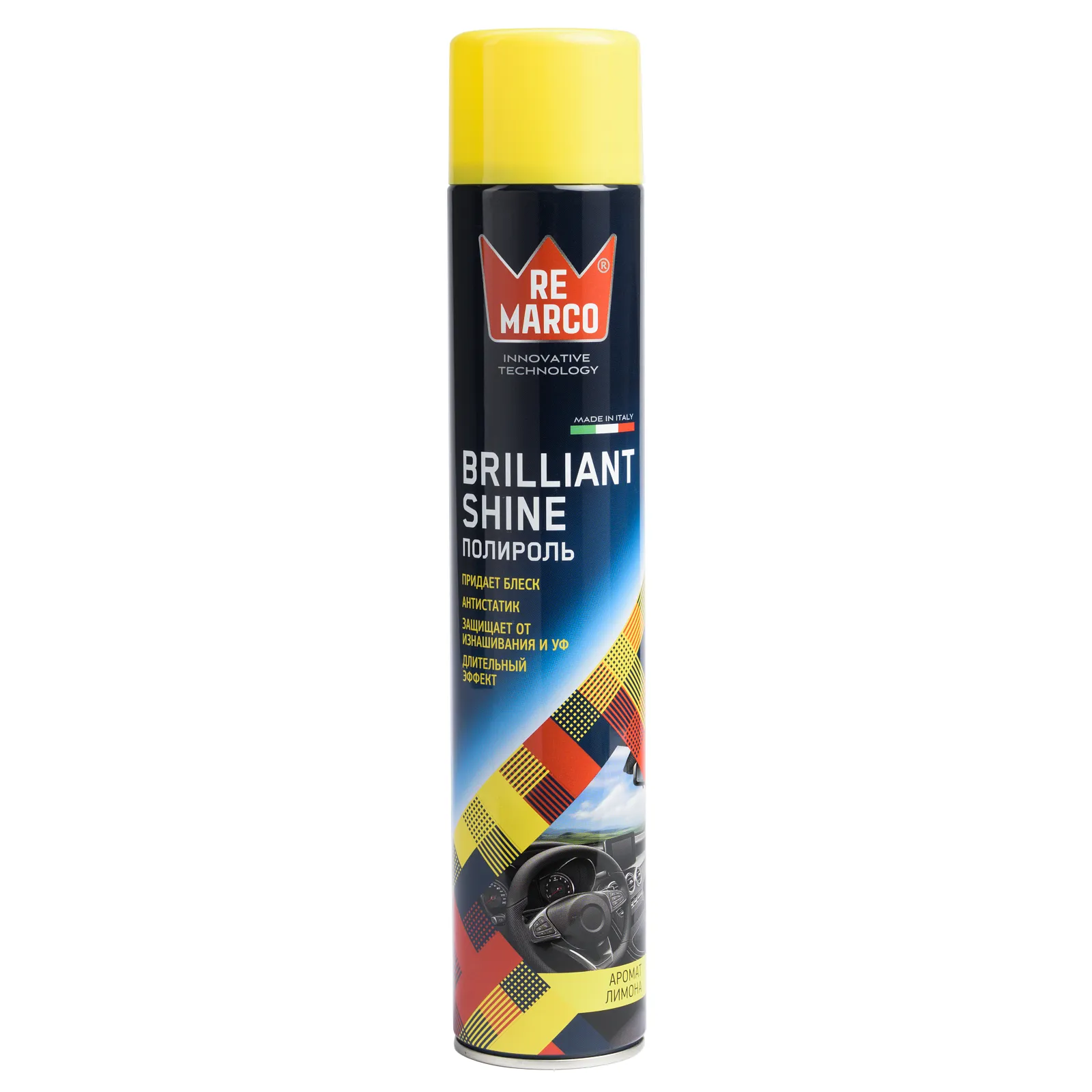 Полироль ReMarco Brilliant Shine Лимон 750 мл RE MARCO RM-803
