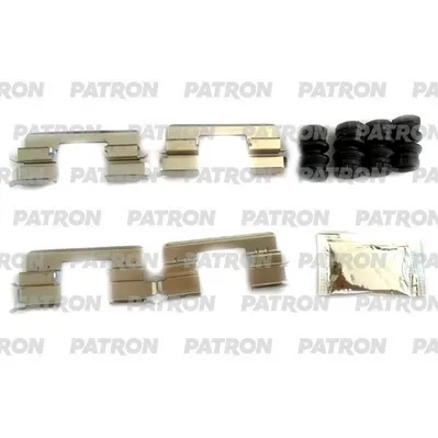 Комплект монтажный тормозных колодок RENAULT: Kangoo Express 08-, Kangoo 08- PATRON PSRK1437