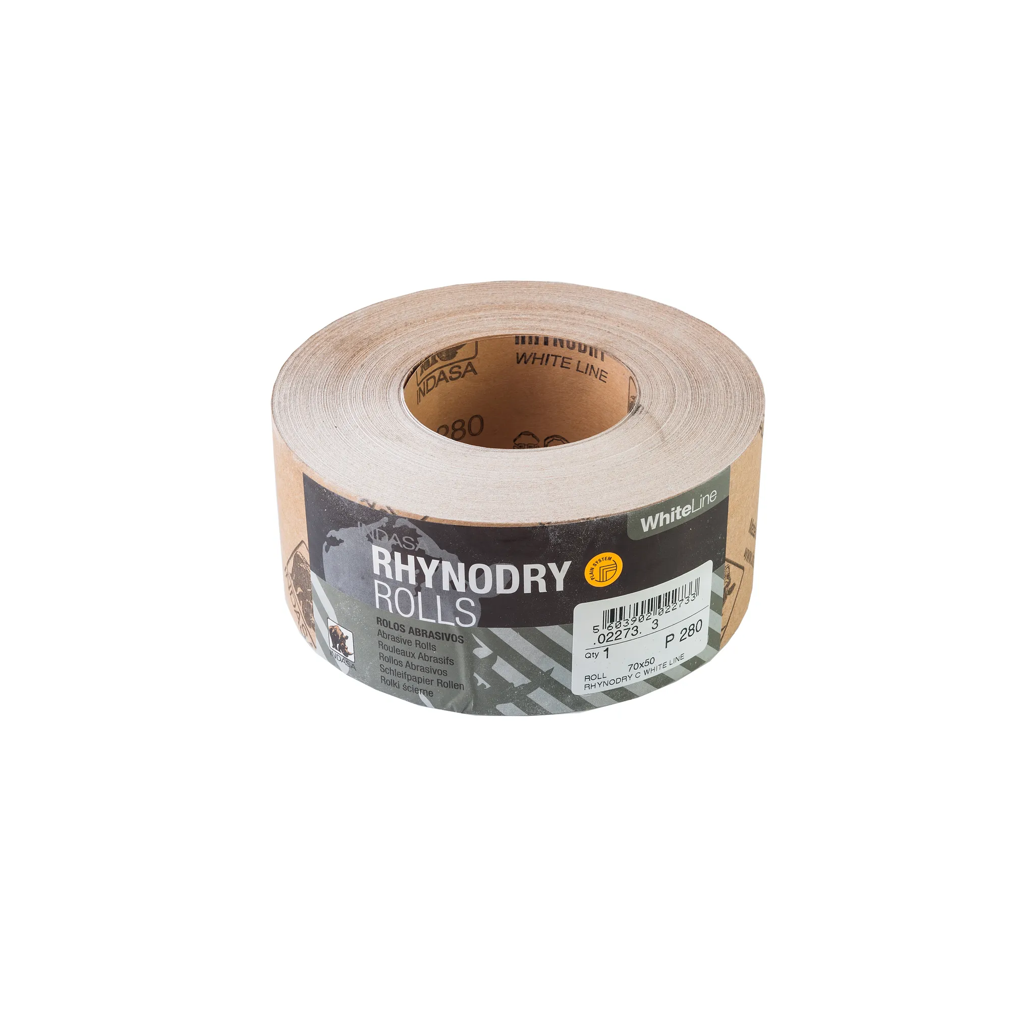 Рулон RHYNODRY 70 мм x50 м Р280 Indasa 02273