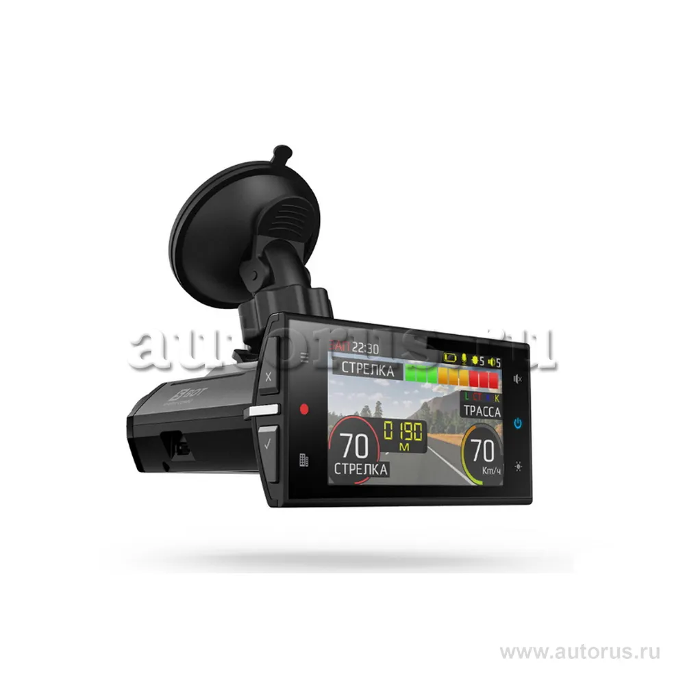 Уценка Антирадар с видеорегистратором SilverStone F1 HYBRID S-BOT ,COMBO,сигнатурн. ,1920х1080 ,Матр. Sony, , Max Вт SilverStone F1 HYBRID S-BOT-N1