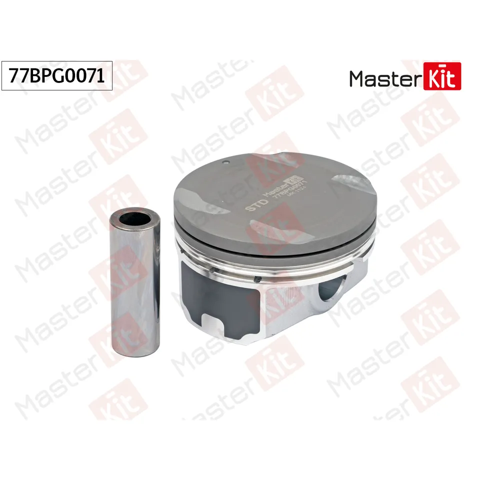 Поршень с пальцем (без колец) (1шт) (STD) HYUNDAI/KIA G4FG MASTERKIT 77BPG0071