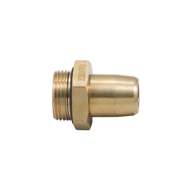 Муфта аневмосистемы 10 мм M22x1.5 мм. Металлическая прямая EXOVO 01458E