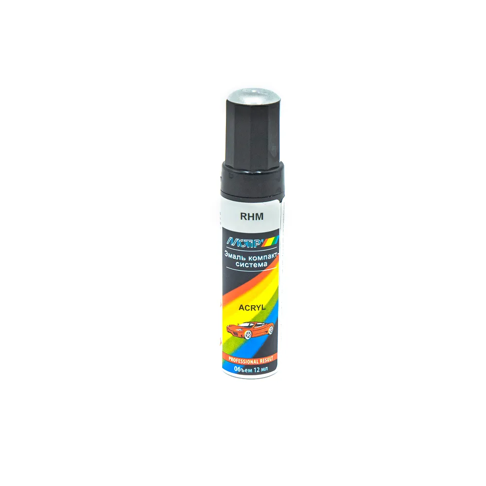 Краска с кисточкой MOTIP HYUNDAI RHM Серебристый металлик ME, 12 мл Motip Hny RHM serebristiy ME12ml