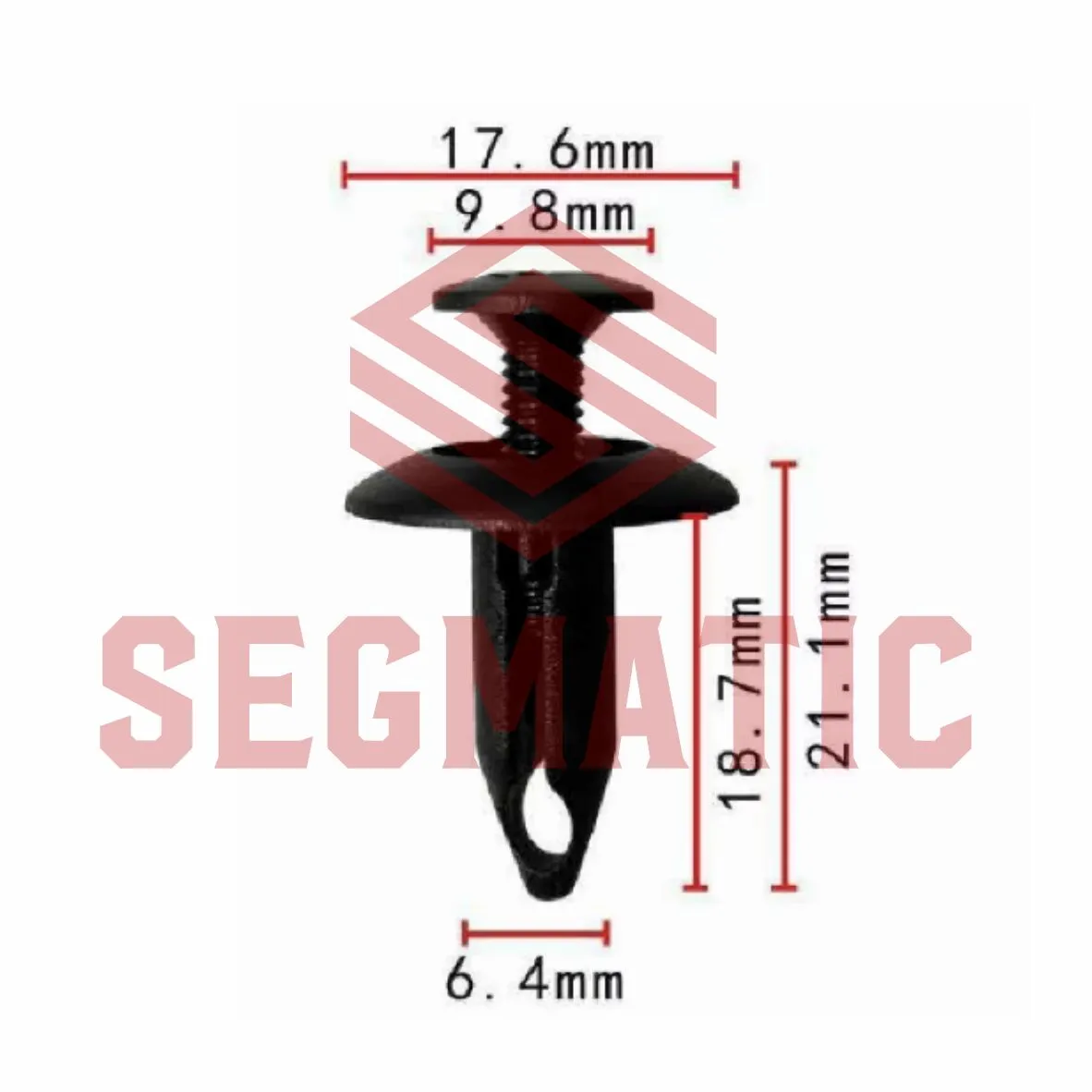 Клипса пластмассовая FORD SEGMATIC SG70203482