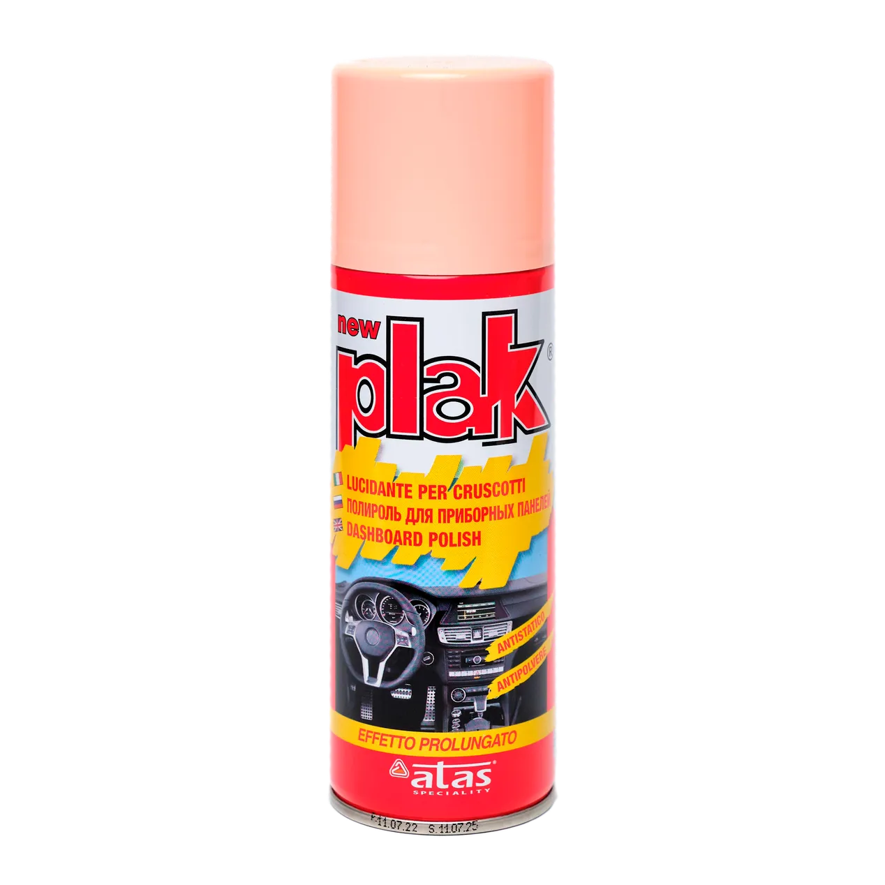 Полироль салона PLAK 200 мл (аэр.) Персик PLAK 5105