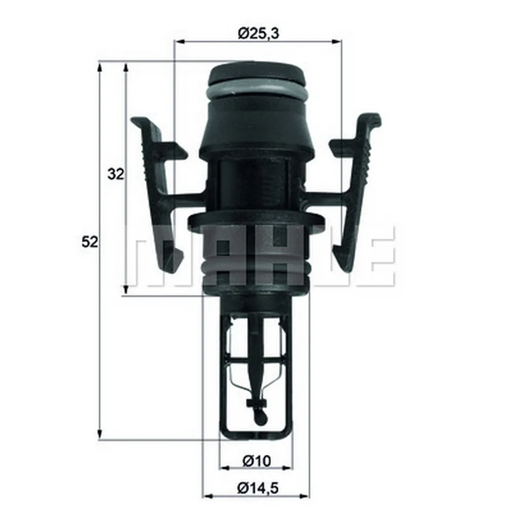 Датчик температуры KNECHT/MAHLE TSE 3