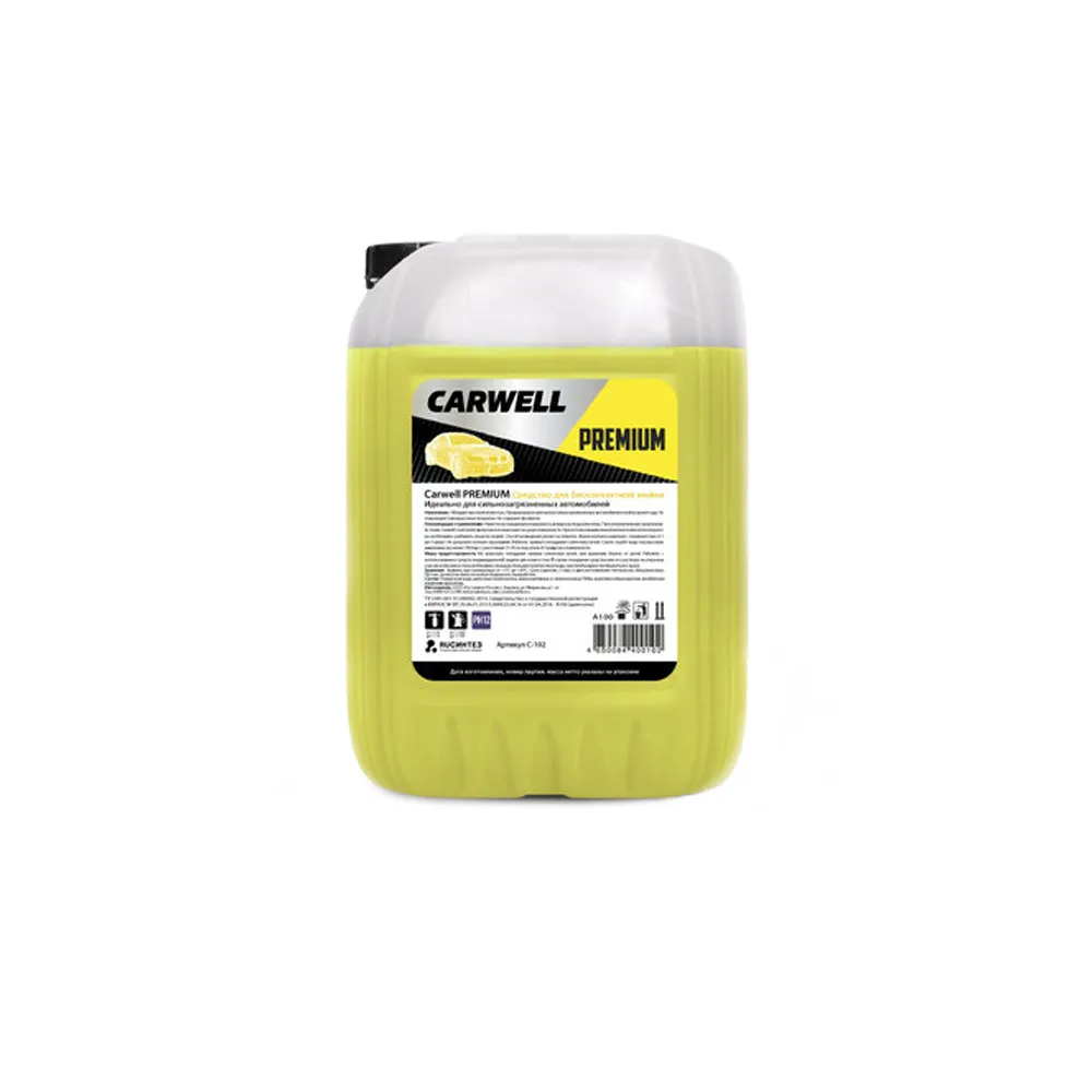 Шампунь для грузового авто 20кг Premium CARWELL CARWELL C-102