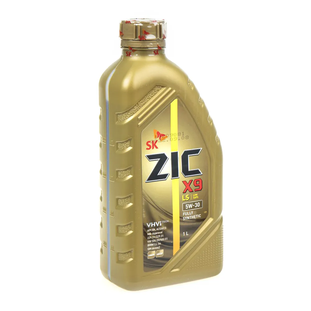 Масло моторное ZIC X9 LS 5W-30 синтетическое 1 л 132200