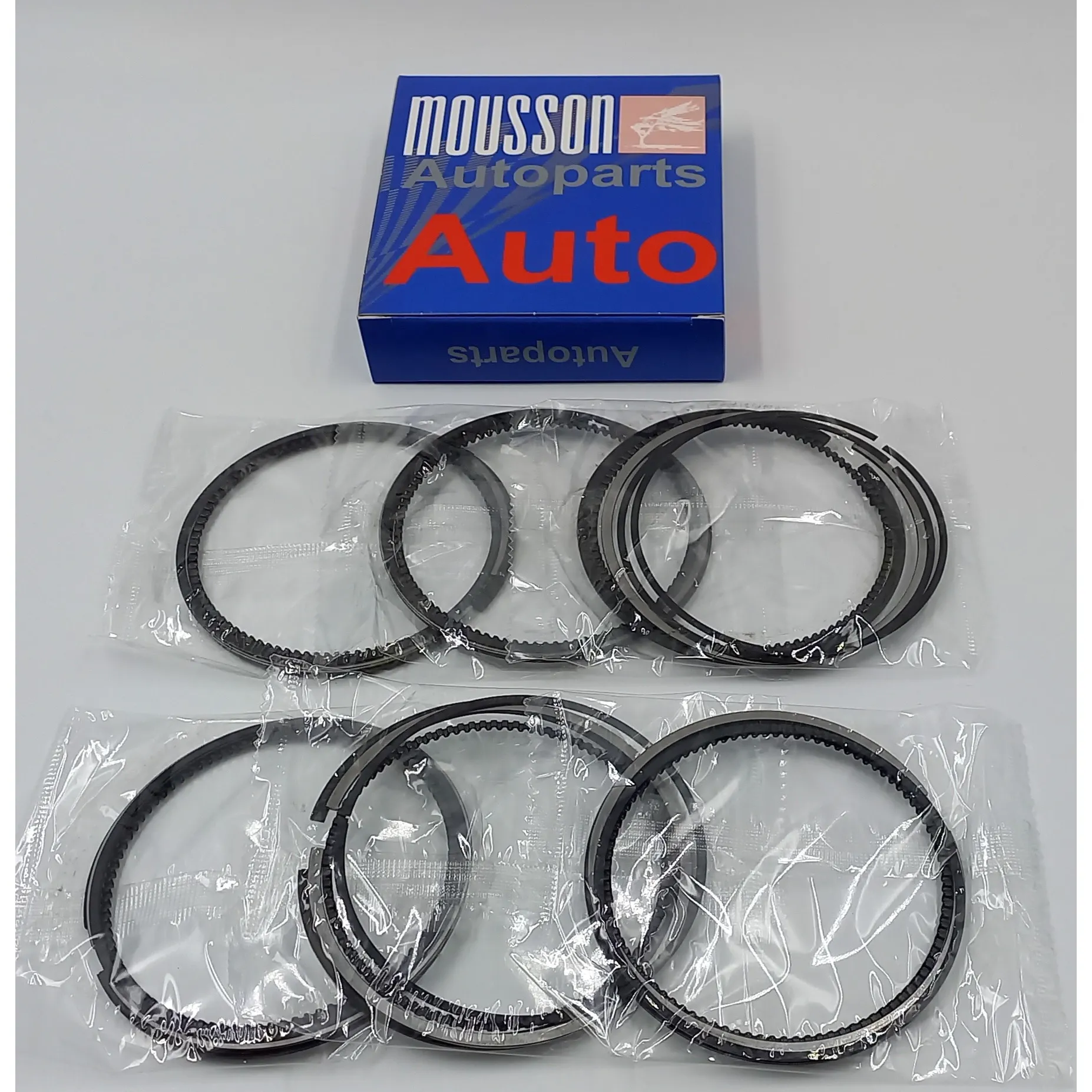 Кольца комплект BMW 2.5 N52B25D 82X1.2X1.5X2.0 стандарт на 1 цилиндр MOUSSON SRSN52B25DSTD