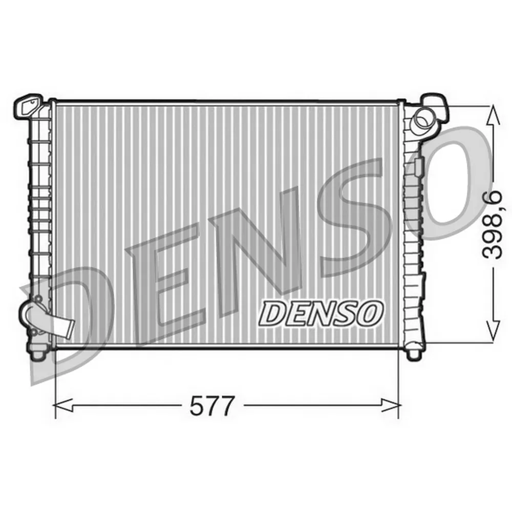 Радиатор системы охлаждения MINI MINI (R50, R53) CooperOne 01 - , MINI (R56) Cooper 06 - , MINI кабрио (R52) CooperOne 04 -