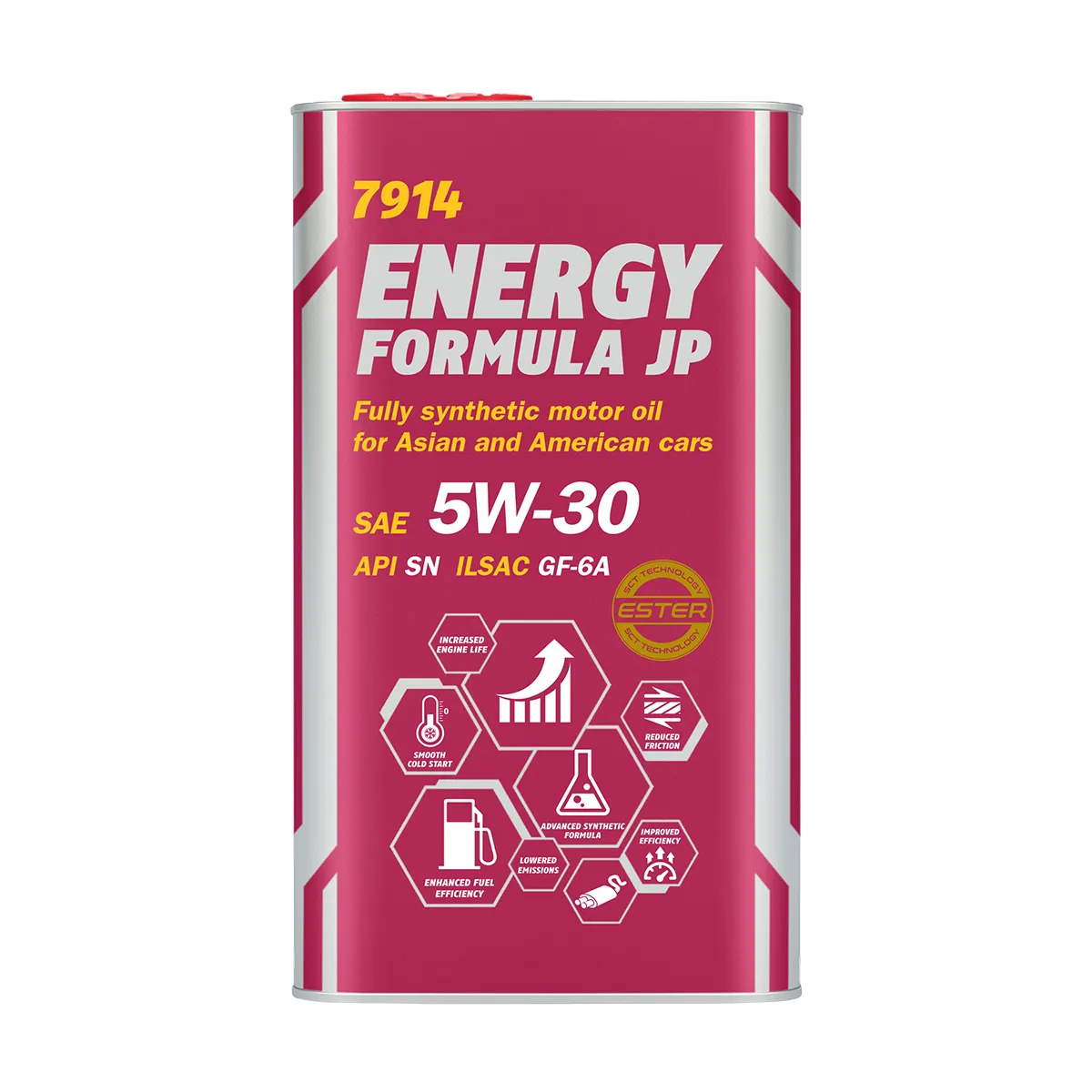 Масло моторное MANNOL Energy Formula JP 5W-30 синтетическое 4 л 4030