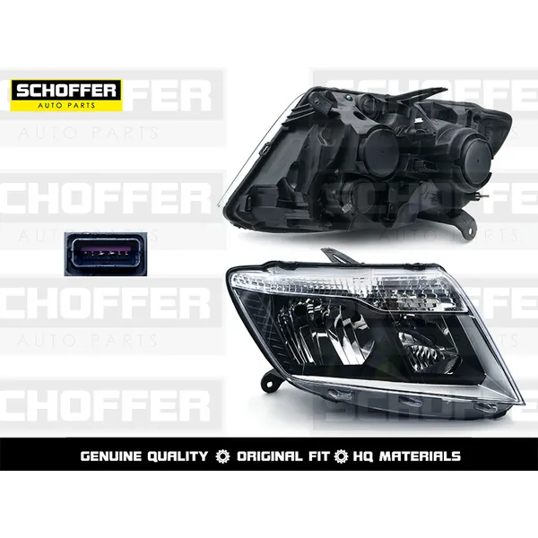 Фара правая Nissan Terrano 17- SCHOFFER SHF12095