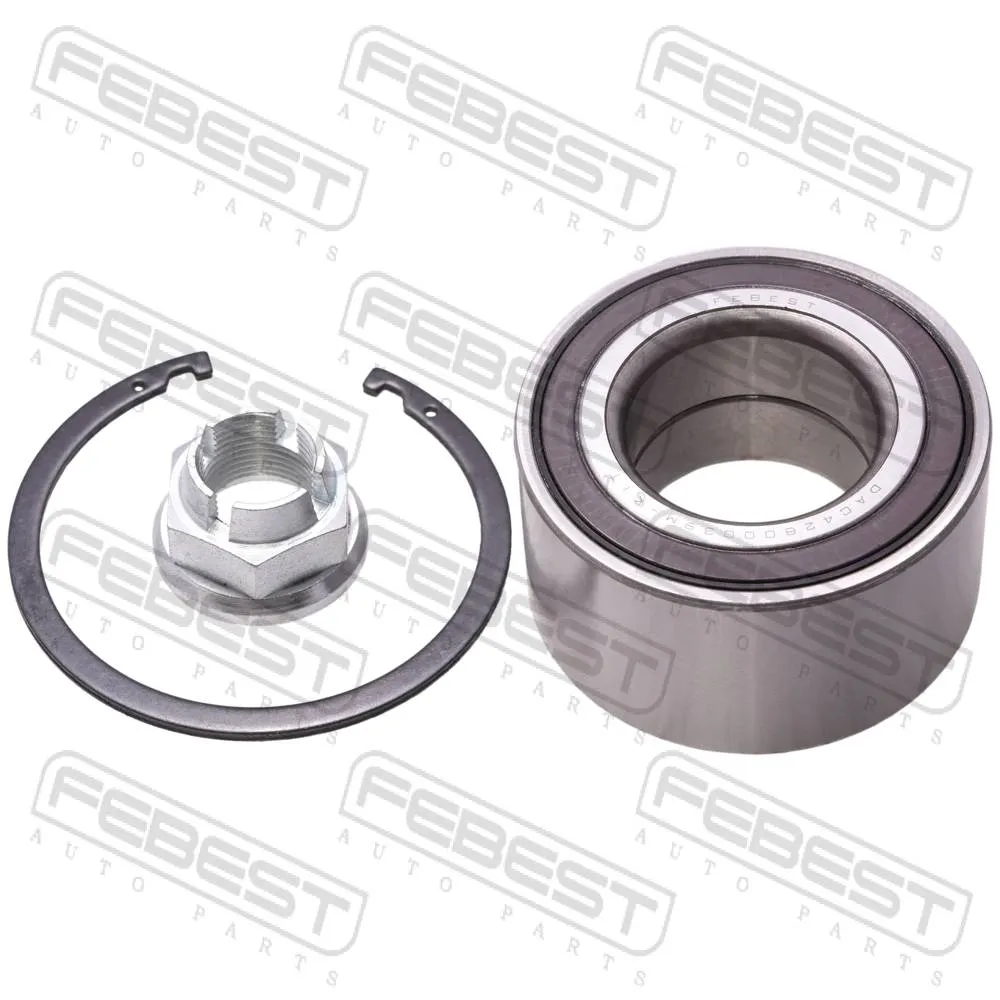 Подшипник ступичный передний ремкомплект 42x80x39 RENAULT DUSTER 2011- FEBEST DAC42800039M-KIT