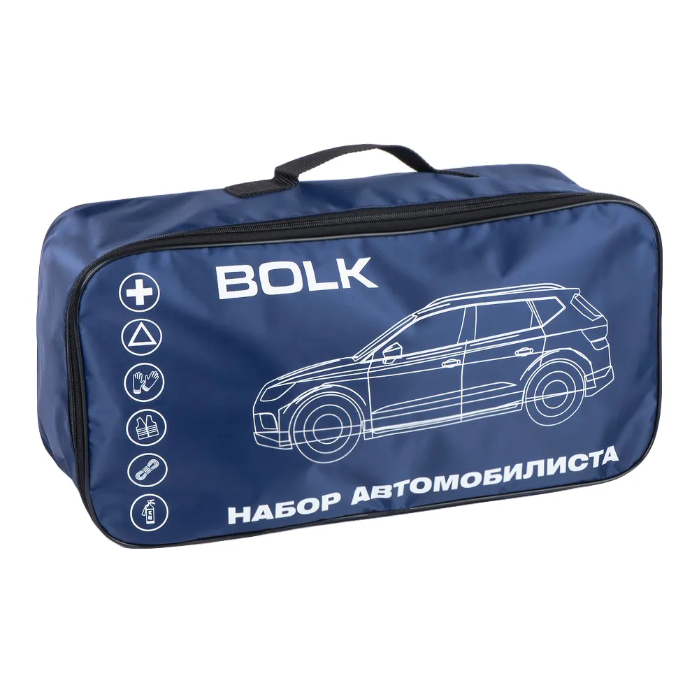 Сумка для набора автомобилиста BOLK синяя 6 предметов BOLK BAA107002