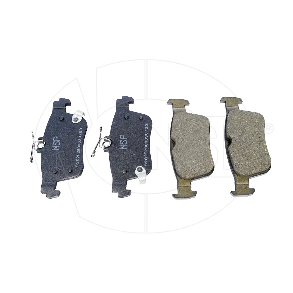Колодки тормозные CHANGAN Uni-T (20-) (1.5),CS55 Plus (21-) (1.5) задние (керамика) (4шт.) NSP NSPRS7N98