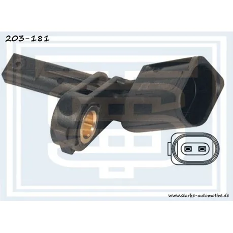 Датчик ABS VW GOLF V-VI / PASSAT (B6/CC) / SHARAN / T-5 передний/задний R STARKE 203-181