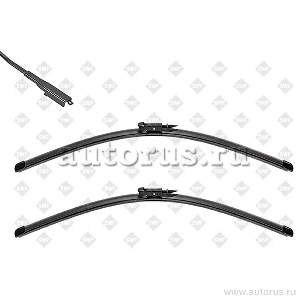 Щетки стеклоочистителя 580/580мм бескаркасные, к-кт CADILLAC BLS 2006-, BLS Wagon 2007- SWF 119308