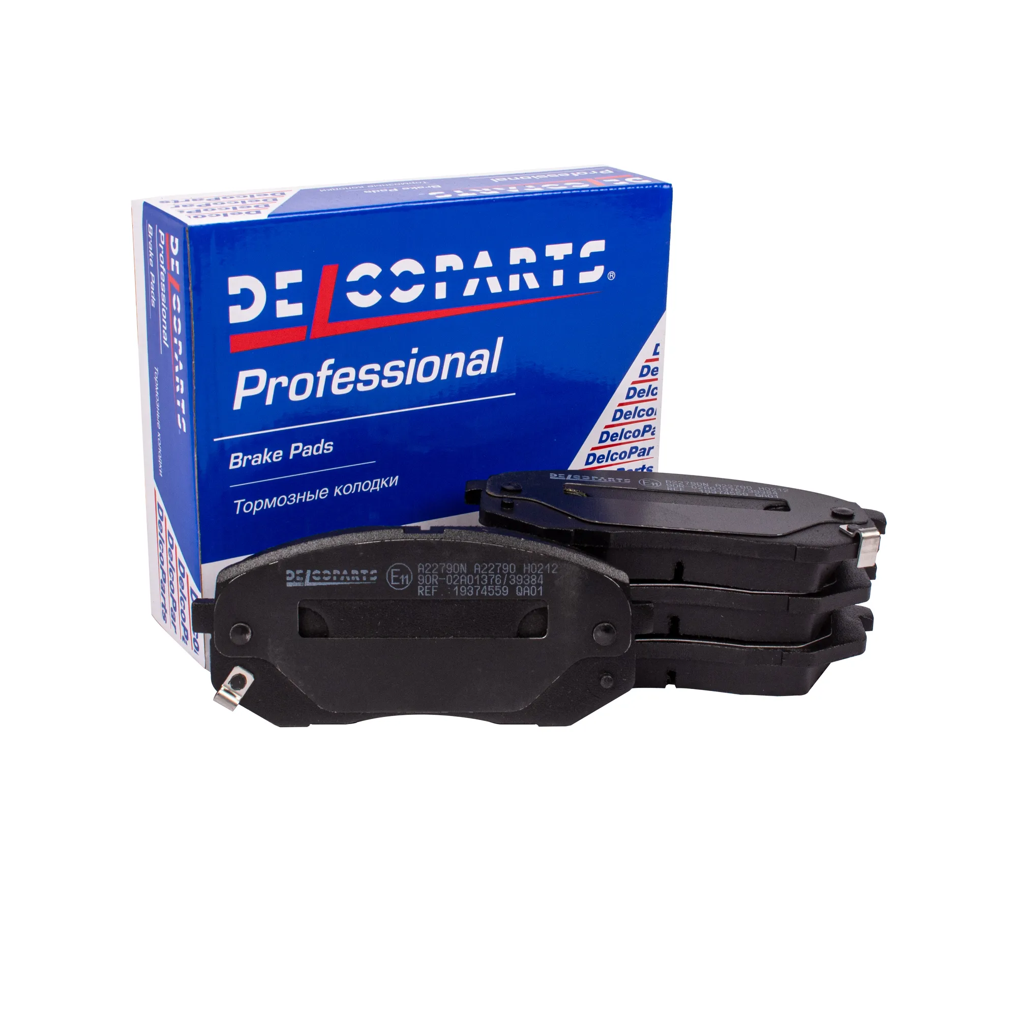 Колодки тормозные передние Hyundai I40, IX35, Kia SPORTAGE DelcoParts 19374559