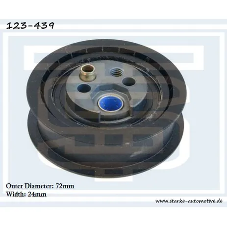 Ролик натяжной ремня ГРМ AUDI 80 (B4)/AUDI 100 (C4)/AUDI A6 (C4) 2,0 STARKE 123-439