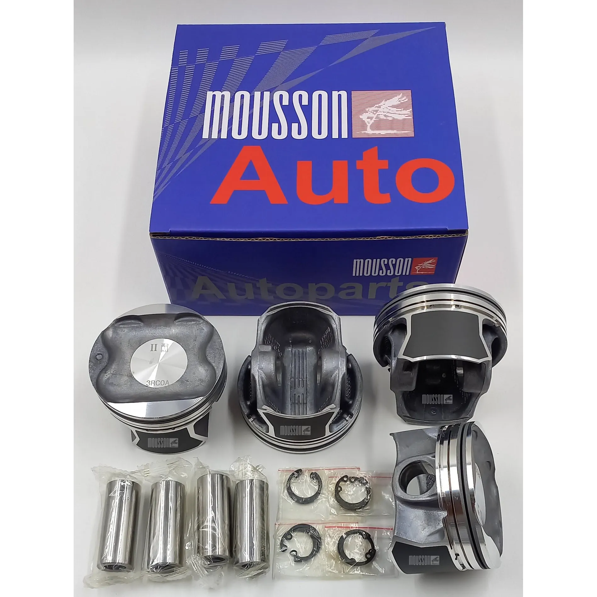 Поршень без колец комплект Nissan 1,8L MR18DE на 1 цилиндр MOUSSON SPSMR18DESTD
