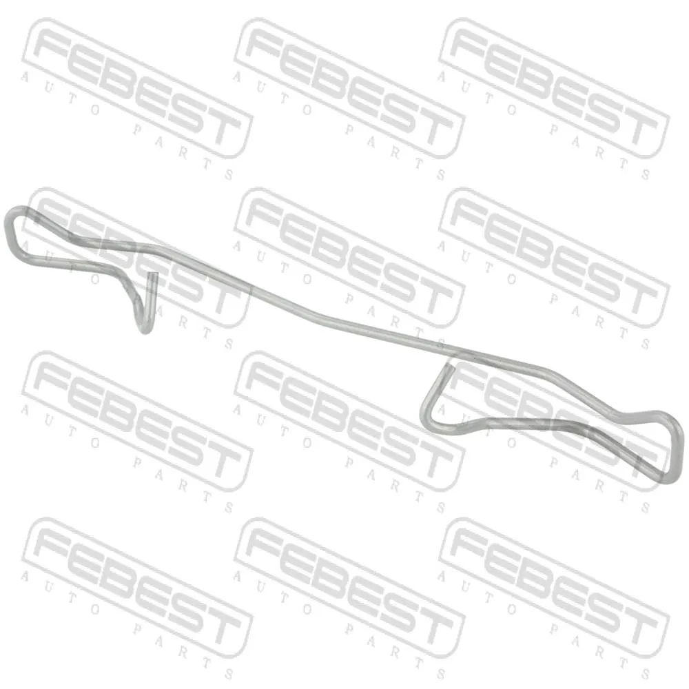 Пружина прижимная тормозных колодок AUDI A1 2011-2018 FEBEST 0303-001