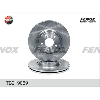 Диск тормозной передний FENOX TB219069