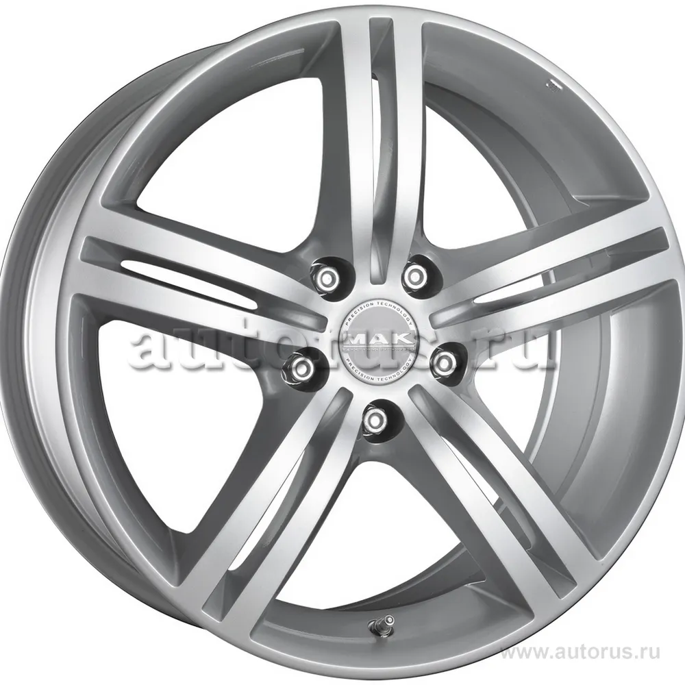 Диск литой R17 7J 5x100/56.1 ET48 MAK Veloce Italia Silver F7070WO48P3IX