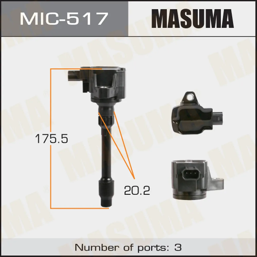 Катушка зажигания HONDA FIT MASUMA MIC-517